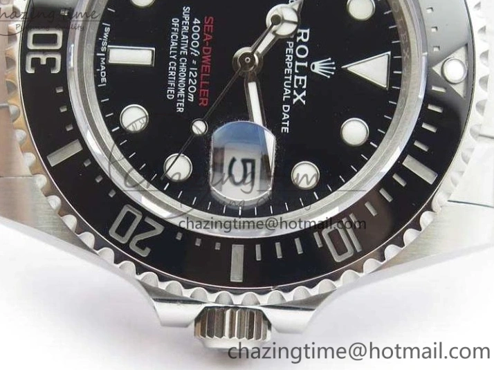 Best AAA Replica Sites SS 43mm Bracelet Dial 2017 Maker Best A StreetReady 3573 On 126600 BP Dweller Sea Edition Black 1:1 SS 1223